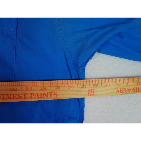 Cinch Shirt Mens XXL Button Down Blue Shirt Chest Pocket‎ Embroidered Logo - Picture 4 of 10